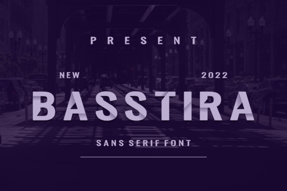 Basstira: A Modern Display Font for Web Headers