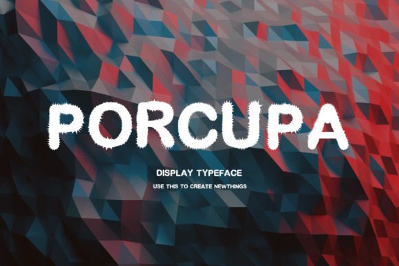 Bring Whimsy to Your Shop with Porcupa Display Fonts