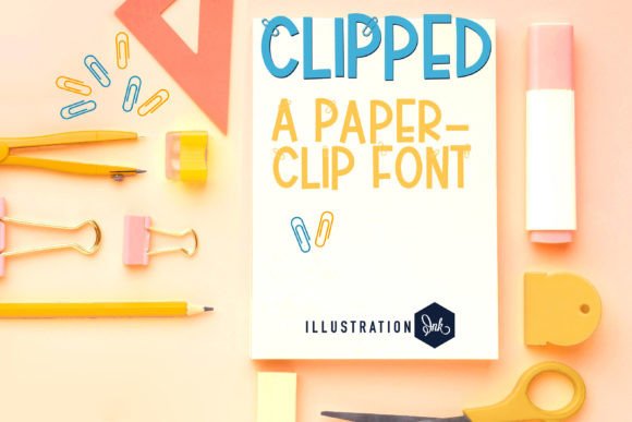 Clipped: A Blocky Display Font for Web Headers