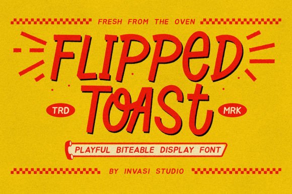Designing Joyful Headers with the Flipped Toast Typeface