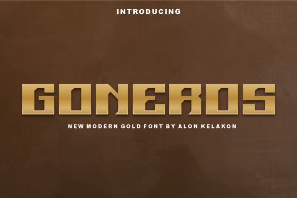 Goneros Font Review: A Modern Display for Bold Designs