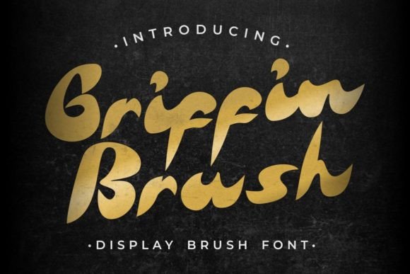Griffin Brush: A Modern Typeface for Small Business Branding