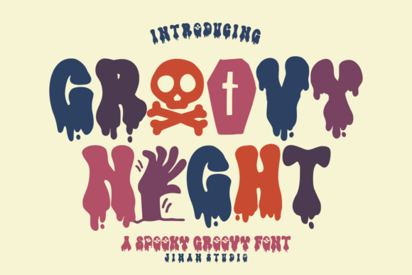 Groovy Night: The Spooky Cute Font for Branding