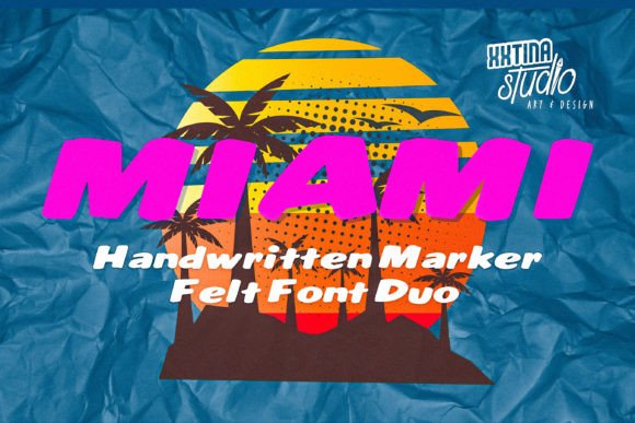 Miami: The Bold Display Font for Modern Brands
