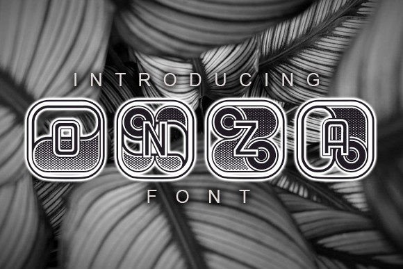 Onza: The Bold Display Font for Handmade Brands