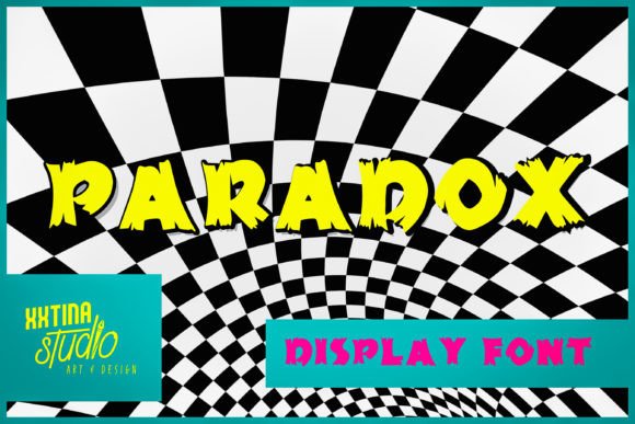 Paradox Typeface: Bold Display Fonts for Editorial Impact
