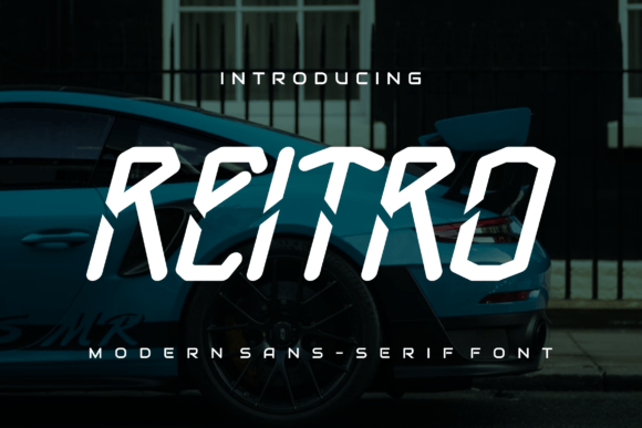 Reitro: The Elegant Display Font for Crafters