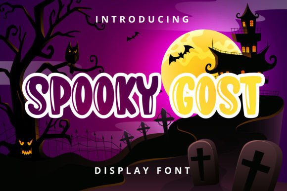 Spooky Gost: A Playful Display Font for Makers
