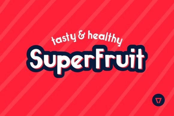 Superfruit: The Playful Display Font for Crafters