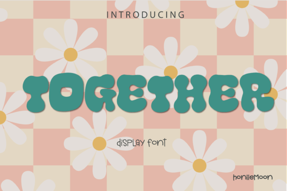 Together: A Groovy Display Font for Editorial Joy