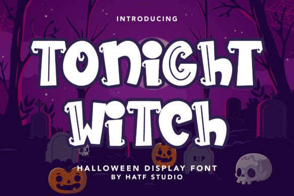 Transform Your Brand with Tonight Witch Display Font
