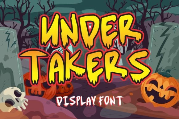 Undertakers Font Review for Spooky Vintage Designs
