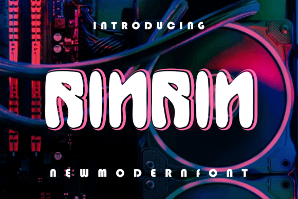 Using Rinrin Display Fonts for Playful Brand Identity